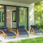 Waldameise Am Krakower - Erdgeschosswohnung Mit Terrasse, Kamin & Sauna Appartement