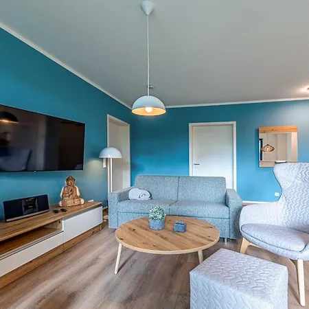 Yoga-oase Am Krakower - Erdgeschoss Mit Terrasse, Kamin & Sauna Appartamento *