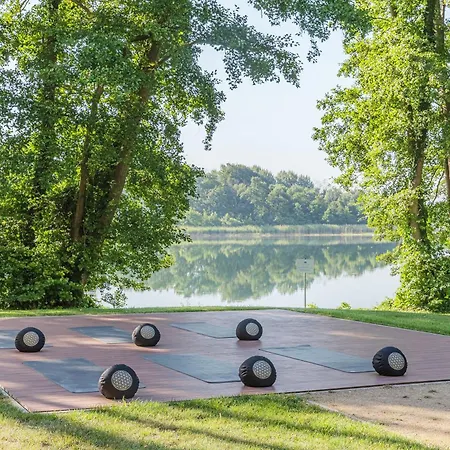 Апартаменты Yoga-oase Am Krakower - Erdgeschoss Mit Terrasse, Kamin & Sauna *